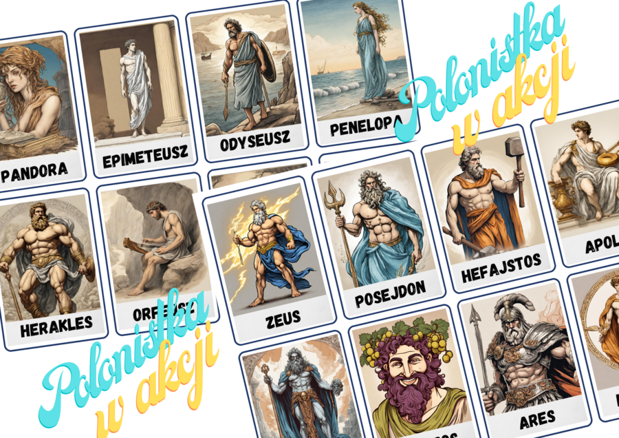 Gra ,,Kim jestem? Mitologia"