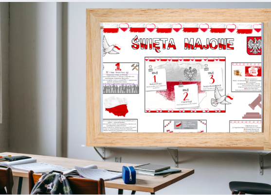 🇵🇱 MEGA PAKA: Gazetka edukacyjna „Majowe Święta” – pakiet na 1, 2 i 3 maja! 🇵🇱