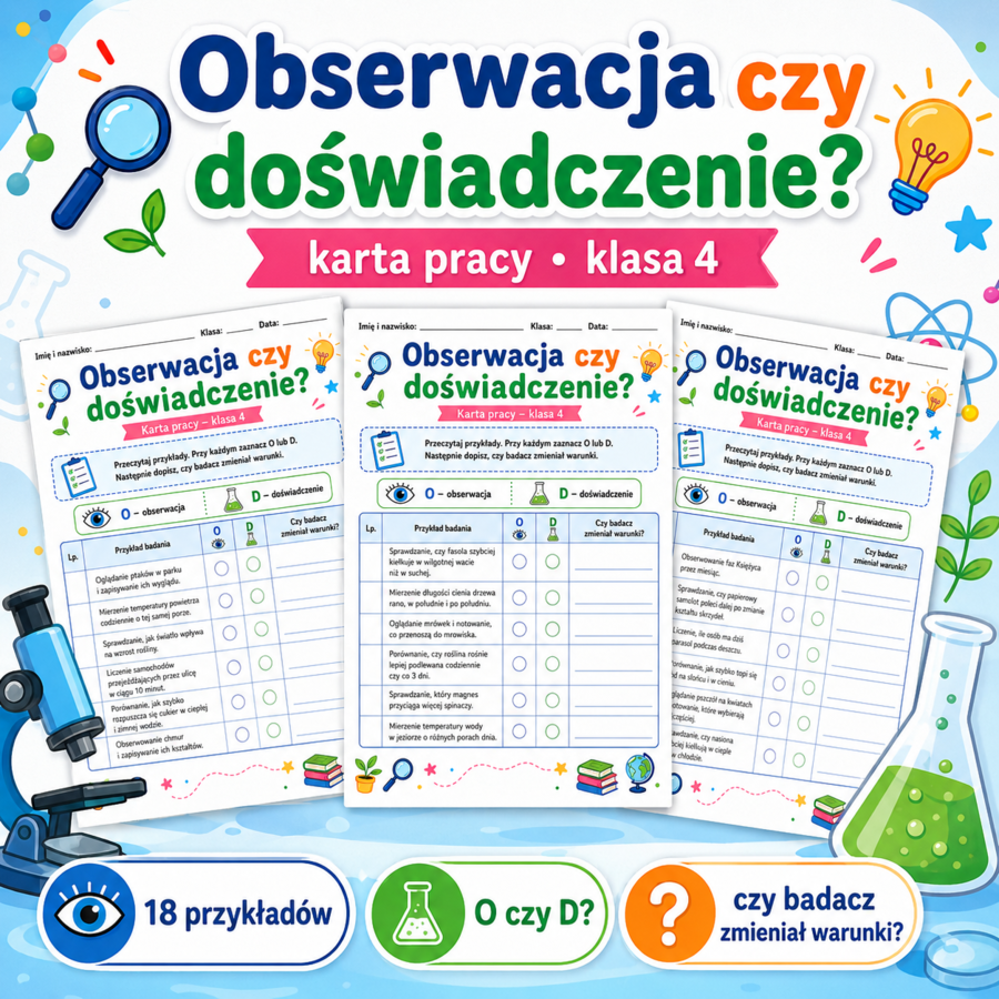 Obserwacja czy doświadczenie?