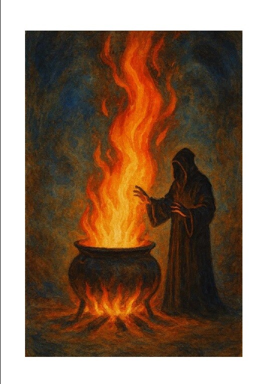 Ilustracje do "Dziadów, cz. II" - storytelling