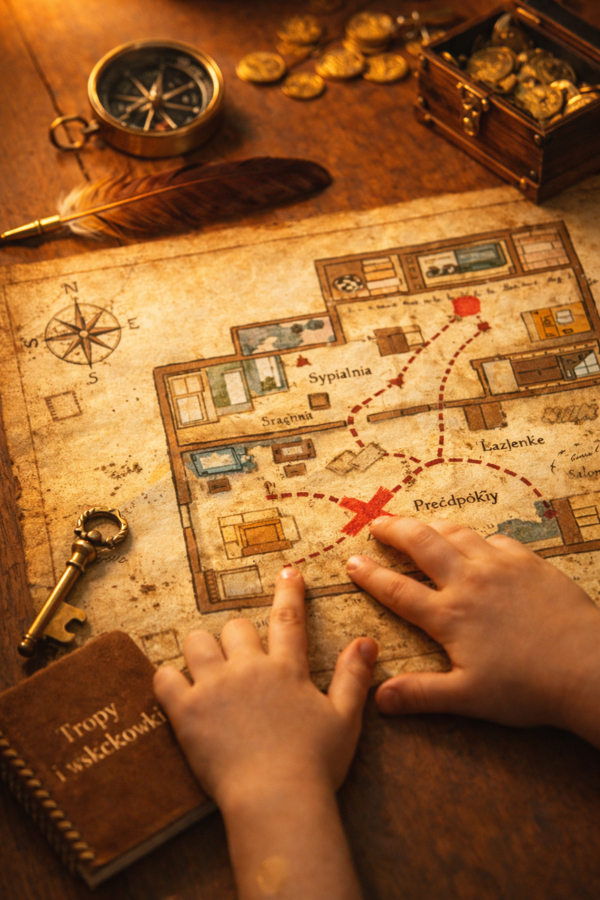 Tajemnicza wyprawa po domu