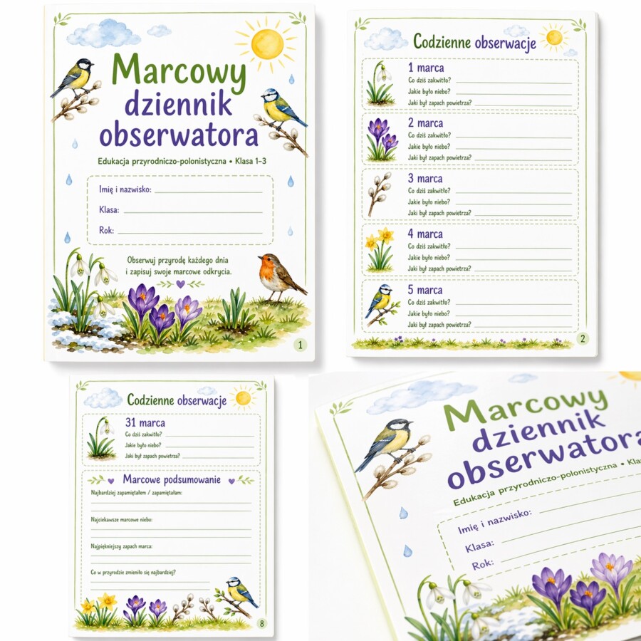 Marcowy dziennik obserwatora