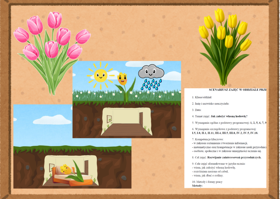 Scenariusz JAK ZAŁOŻYĆ WŁASNĄ HODOWLĘ - na zajęcia otwarte z rodzicami, na zajęcia codzienne, na obserwację wraz z gotowymi materiałami do zajęć dla przedszkolaków