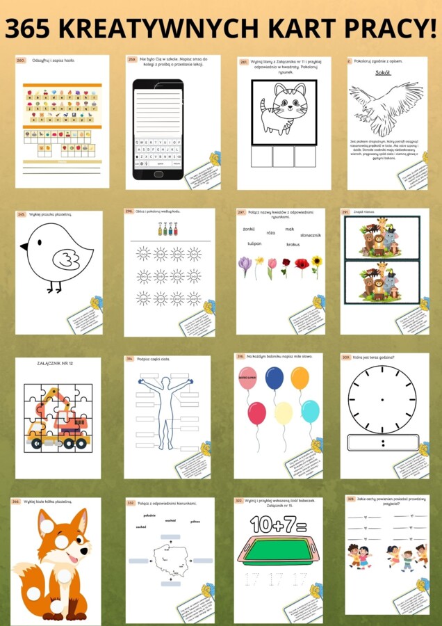 365 zadań na każdy dzień
