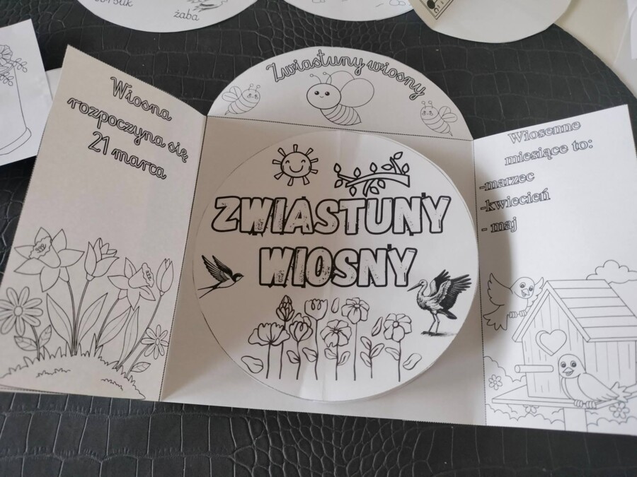 Zwiastuny wiosna- praca techniczno- plastyczna