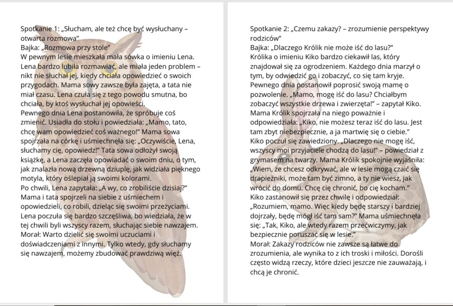 BAJKI SŁUCHAJki - BAJKI O RELACJACH Z RODZICAMI POSŁUCHAJ MNIE