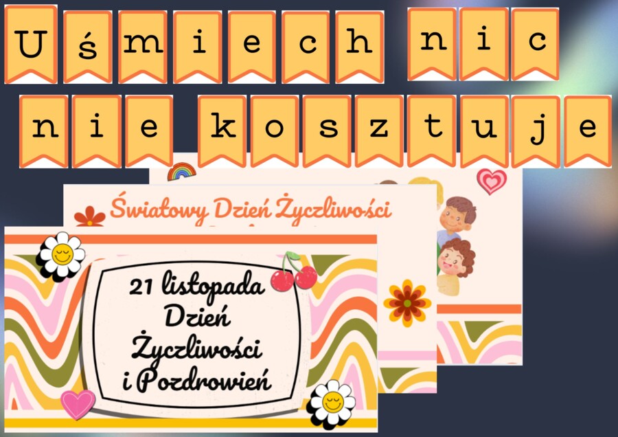 Gazetka ścienna - Dzień życzliwości