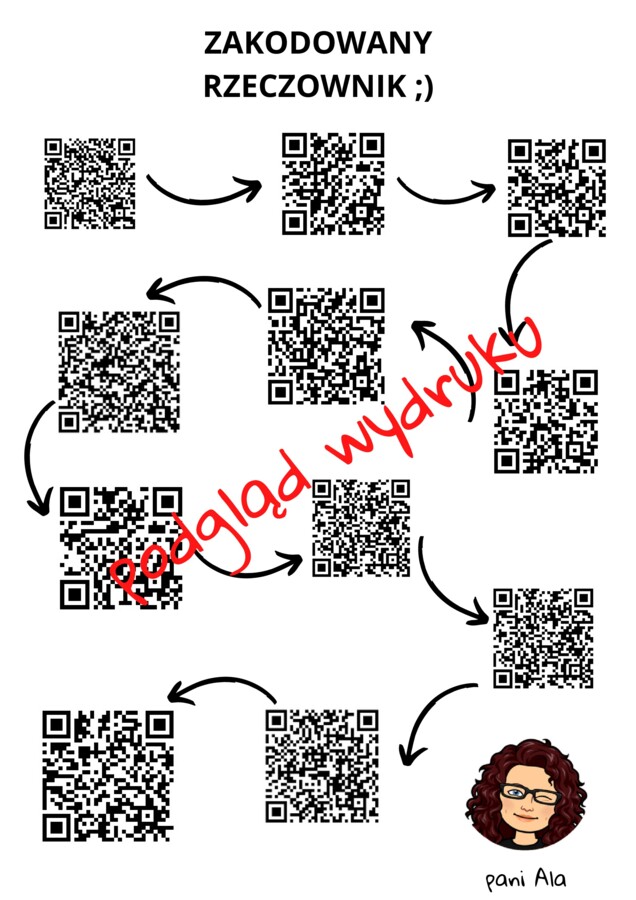 Zakodowany rzeczownik.