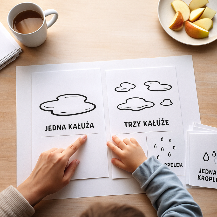 „Kropelkowe kontrasty” – czarno-białe obrazki o deszczu