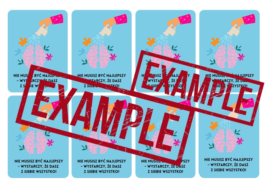 Wklejka do zeszytu - wklejka motywacyjna