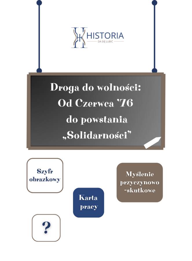 Karta pracy - Droga do wolności: Od Czerwca ’76 do powstania „Solidarności”.