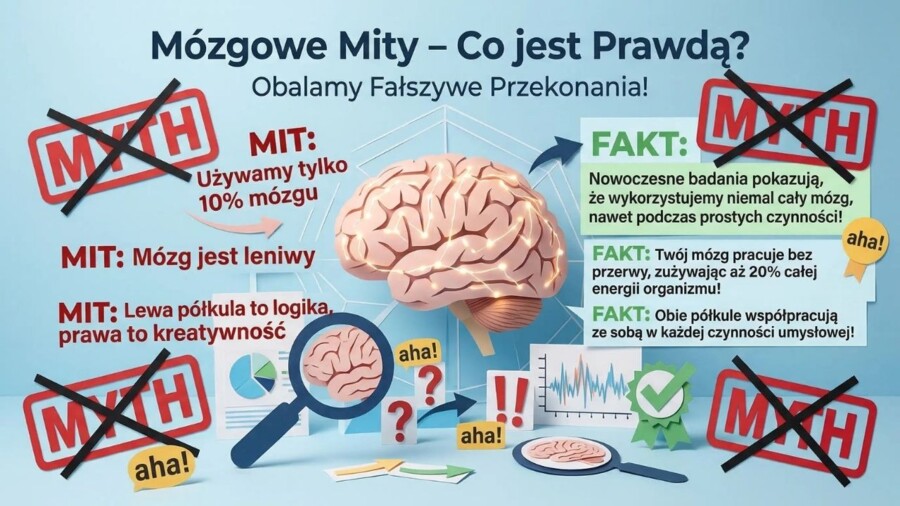 Mózg - jak działa. Europejski Dzień Mózgu (prezentacja, gazetka, plansze)