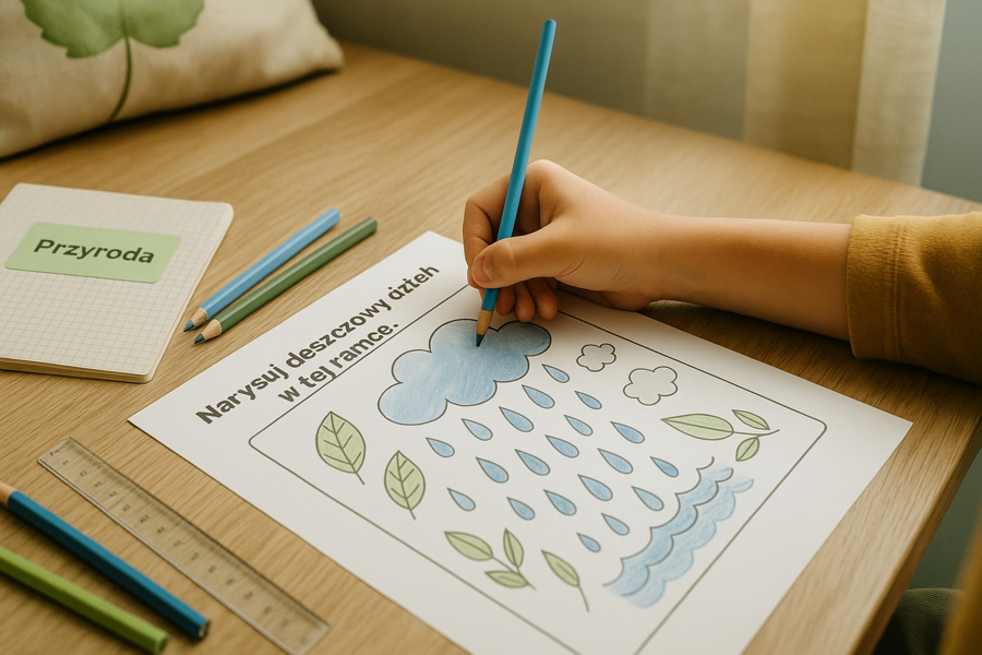 Deszczowa pogoda – opis zjawiska