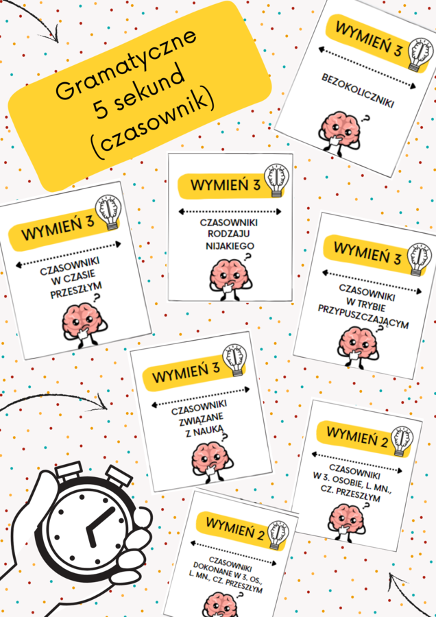 Gramatyczne 5 sekund - czasownik