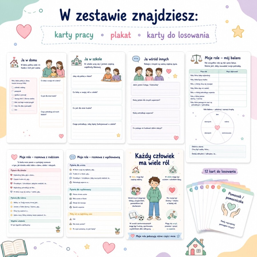 Moje role - kim jestem w różnych miejscach?