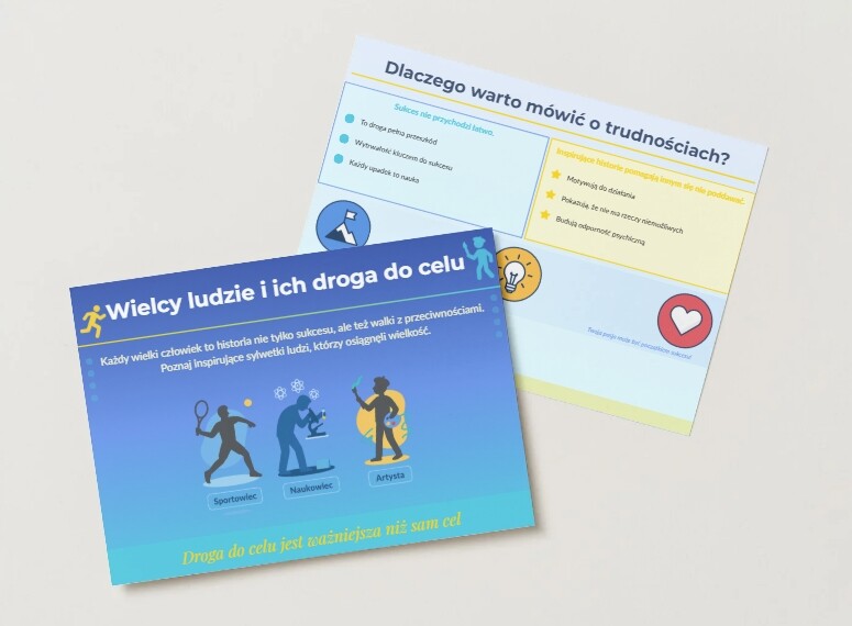 Wielcy ludzie i ich droga do celu