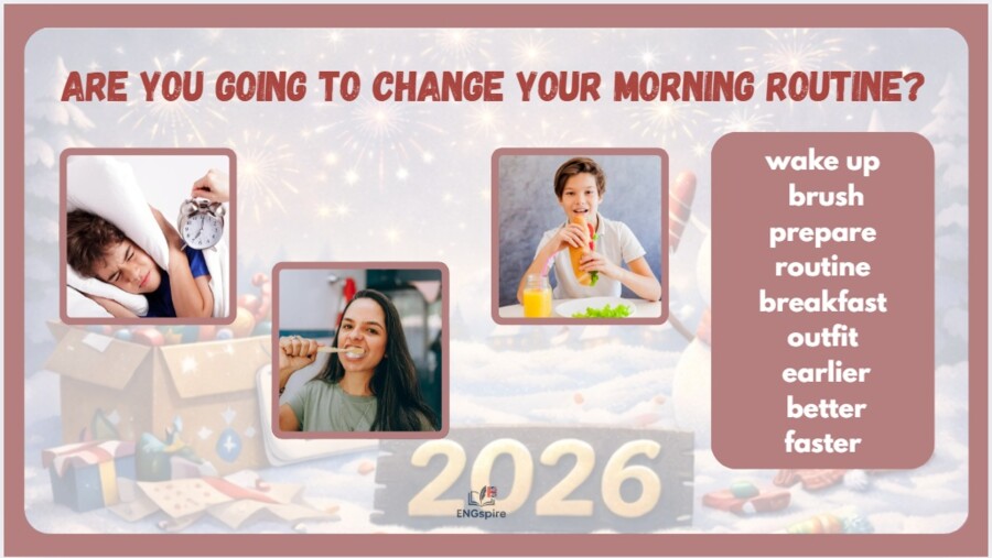 ATFER CHRISTMAS SPEAKING ACTIVITY