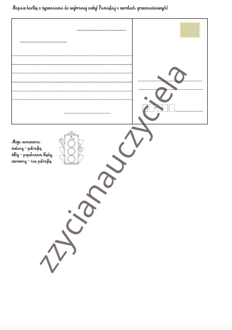 Wysyłamy kartki pocztowe!