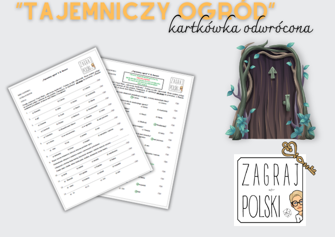 Kartkówka odwrócona – „Tajemniczy ogród” F. H. Burnett