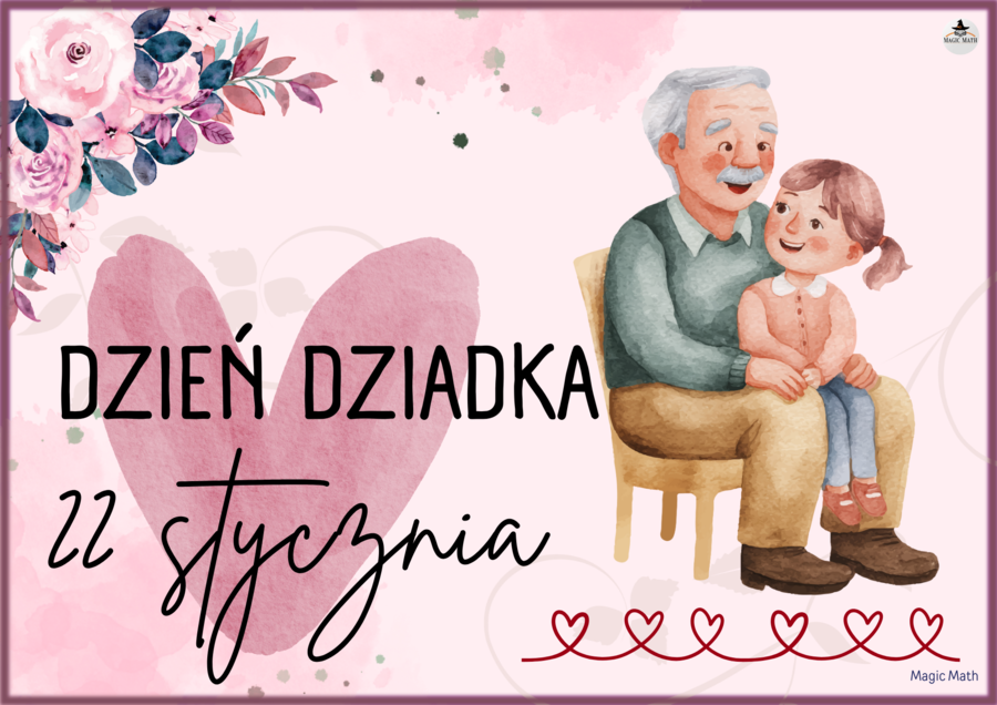 DZIEŃ BABCI I DZIADKA – GAZETKA szkolna A4 do druku | klasy 4–8