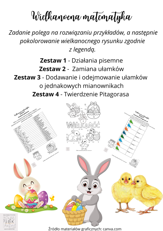 Wielkanocna matematyka