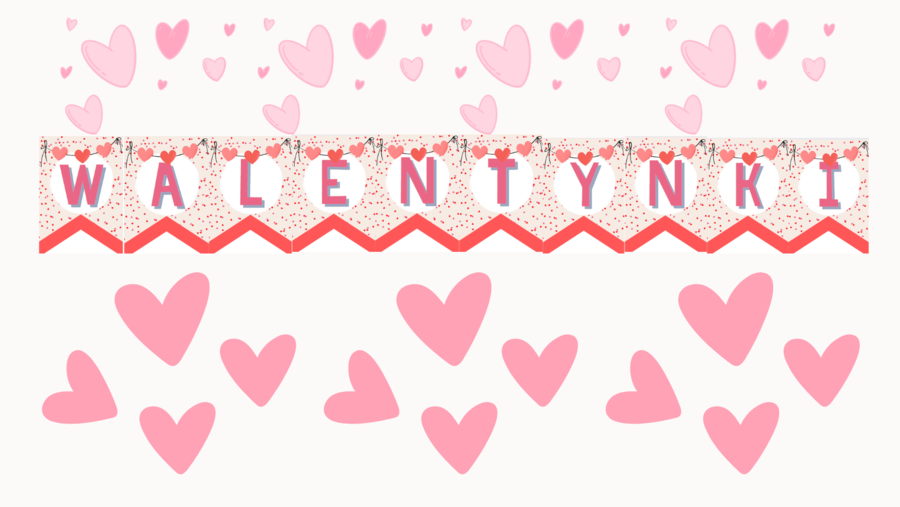Walentynki - napis