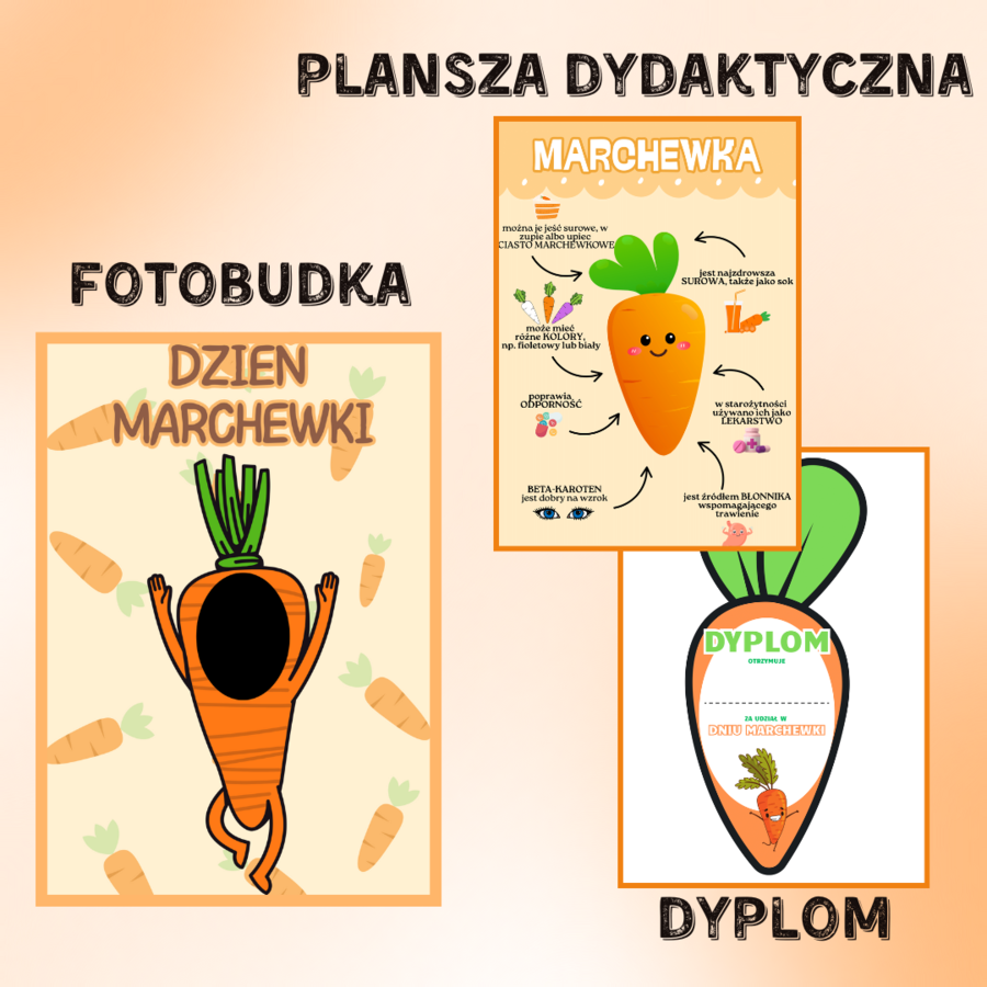 Dzień Marchewki - scenariusz wraz z pomocami