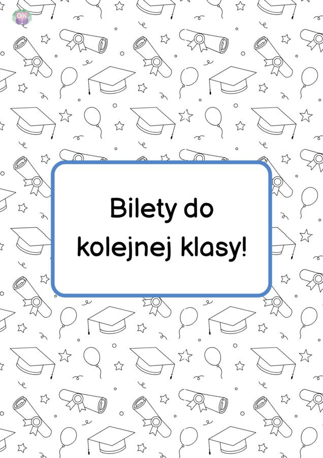 Bilet do Następnej Klasy: Twój Paszport do Przygody (7 stron)