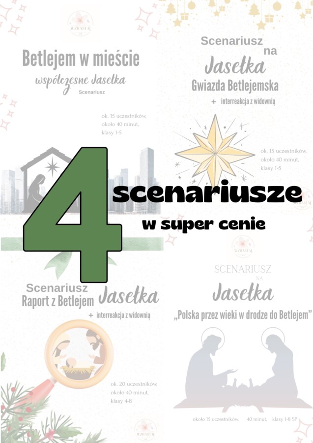 Pakiet na Jasełka w super cenie