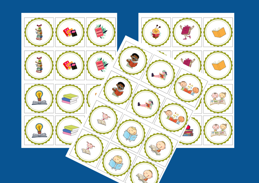 DZIEŃ KSIĄŻKI - memory – 36 szt.