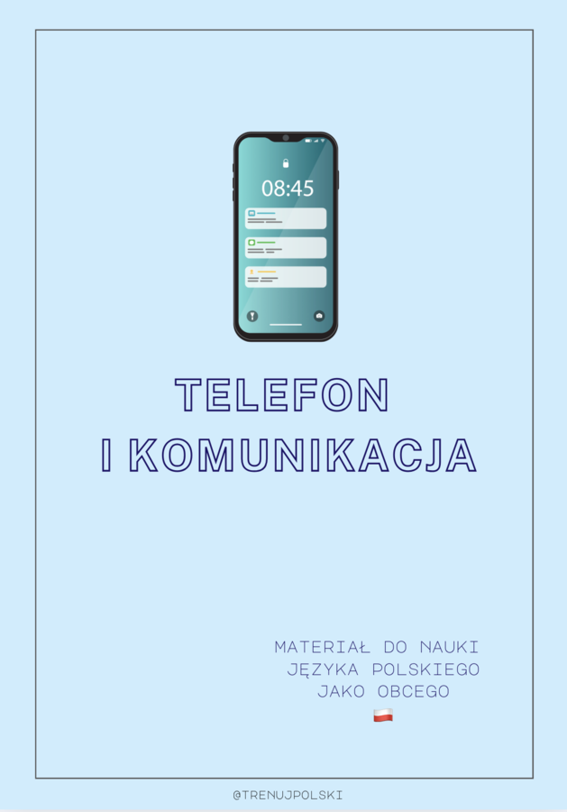 Telefon i komunikacja 📞 - gotowa lekcja A2-B1 🗣️🖊️