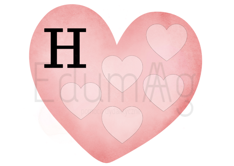 Walentynkowy alfabet