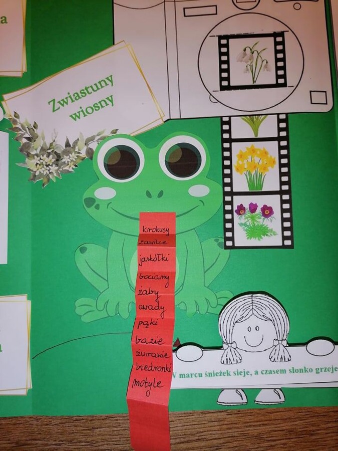 Wiosenny LAPBOOK