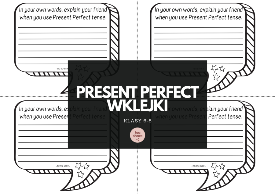 Present Perfect wklejki