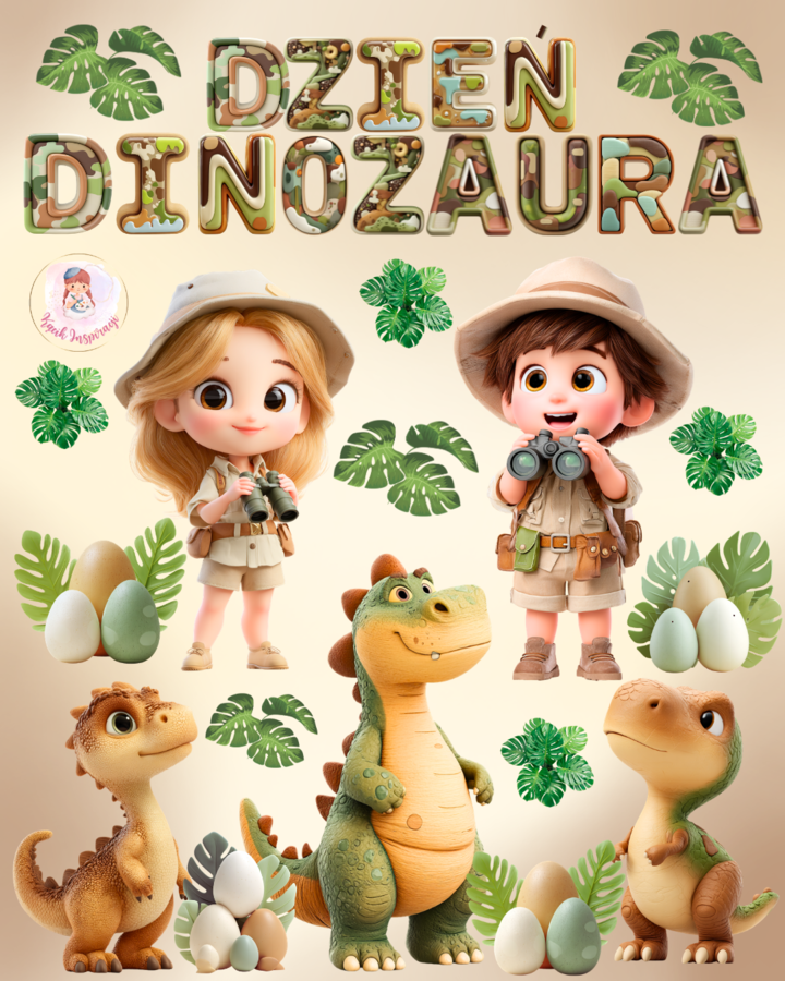 🦕🦖 PAKIET DEKORACJI – DZIEŃ DINOZAURA 🦖🦕
