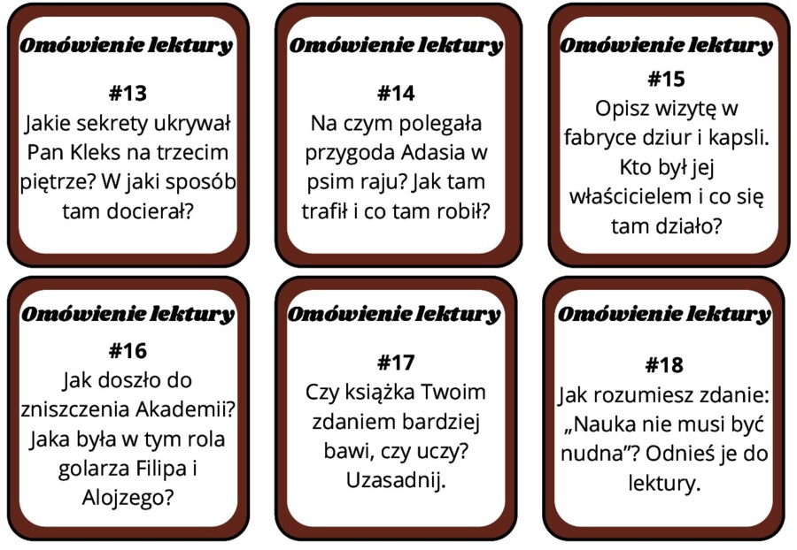 "Akademia Pana Kleksa" - pakiet materiałów