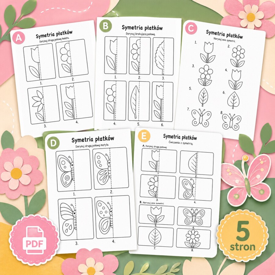 Symetria płatków