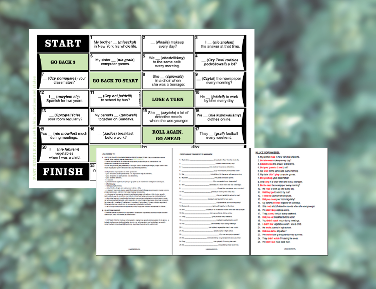 PAST SIMPLE 09 – nawyki, zwyczaje i stany w przeszłości