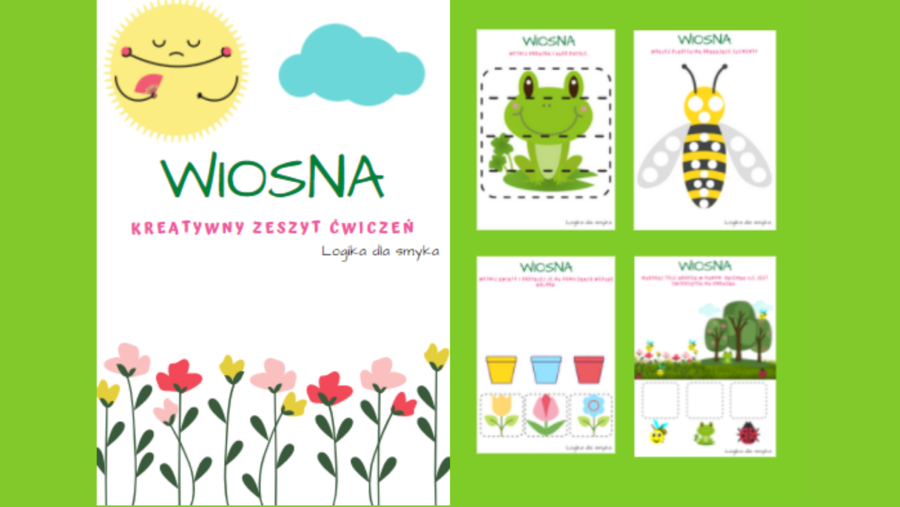 Wiosna - kreatywne karty pracy