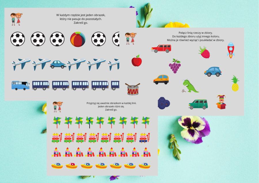 Ćwiczenia dla przedszkolaków cz. 2