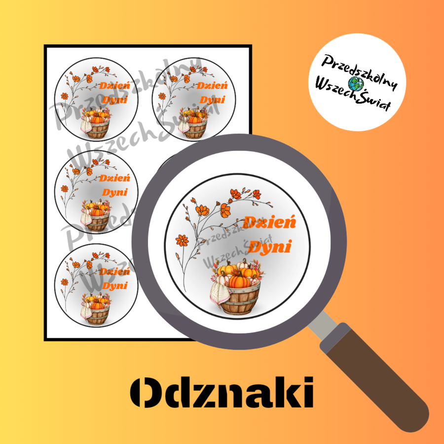 Dzień Dyni +karty pracy