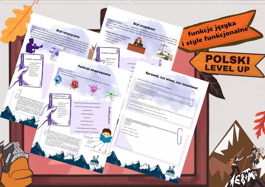 Funkcje języka_style_Polski Level Up