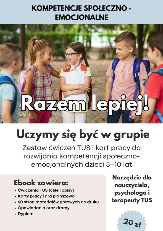Razem lepiej – uczymy się być w grupie