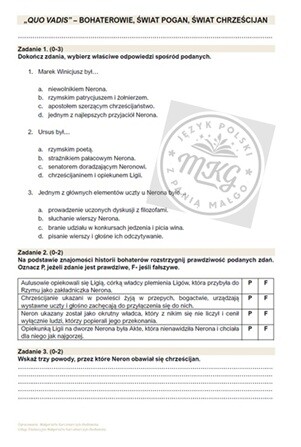 Karkówka "Quo vadis" świat pogan, świat chrześcijan