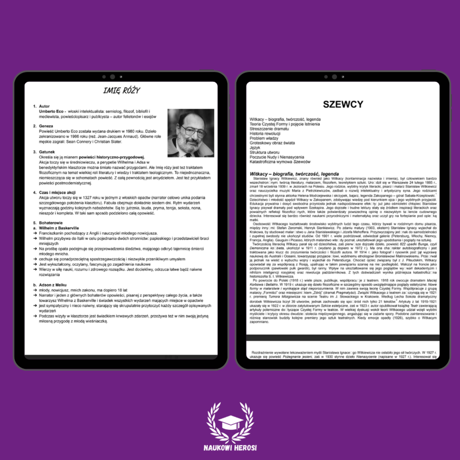 Notatki maturalne - Polski R