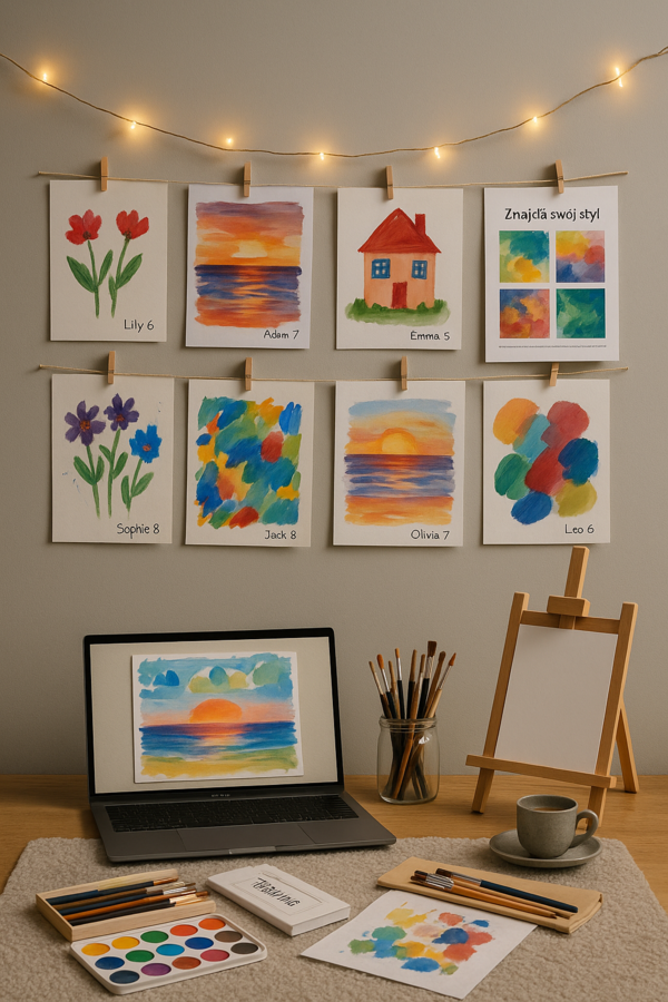 Warsztaty malowania na płótnie