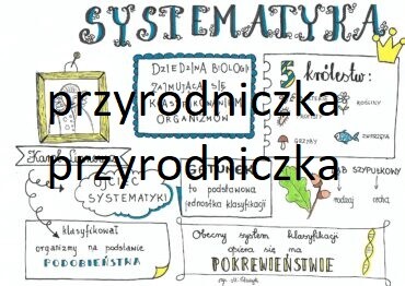 Klasa 8. Biologia. Systematyka