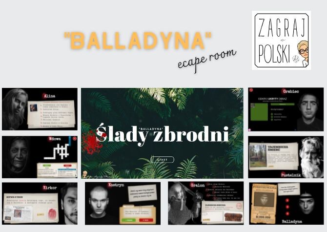 Wirtulany escape room - "Balladyna" J. Słowackiego
