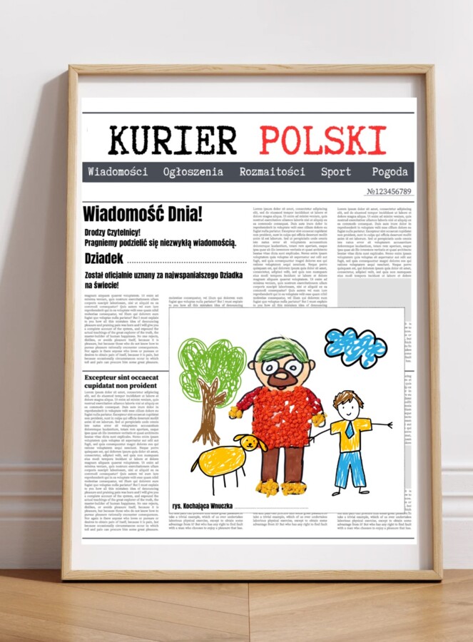 Prezent dla Babci i Dziadka - Dzień Babci i Dziadka