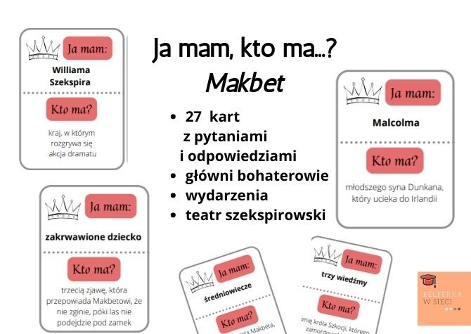 Ja mam... Kto ma? "Makbet" Williama Szekspira